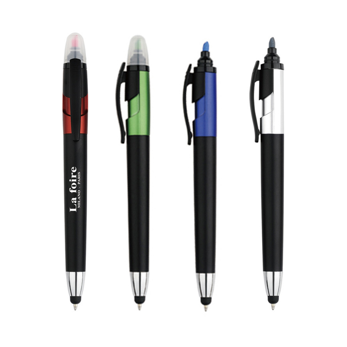 Stylus Ballpoint Pen with Highlighter